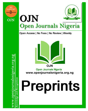 Open Journals Nigeria Preprints