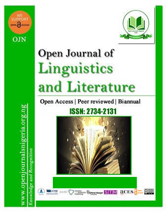 OJAL - Open Journal of Arts And Lingistics