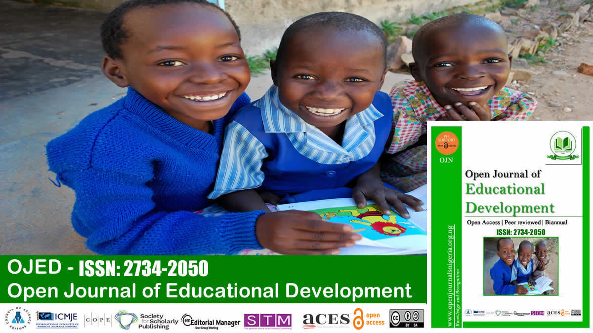 Open Journal of Educational Development <br> (ISSN: 2734-2050)