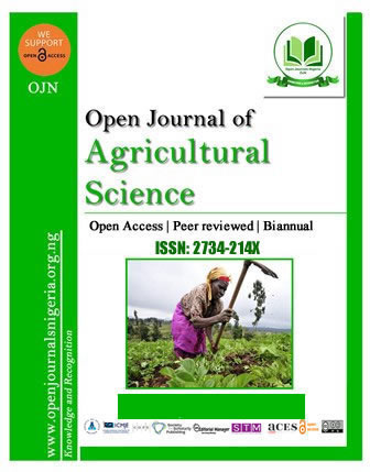 Open Journal of Agricultural Science (OJAS)