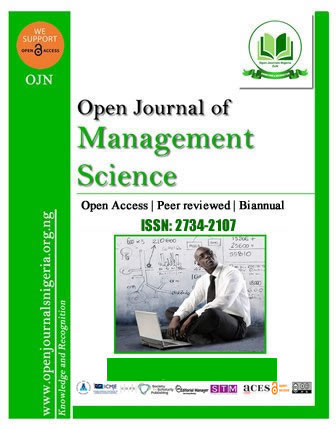 Open Journal of Management Science (ISSN: 2734-2107)